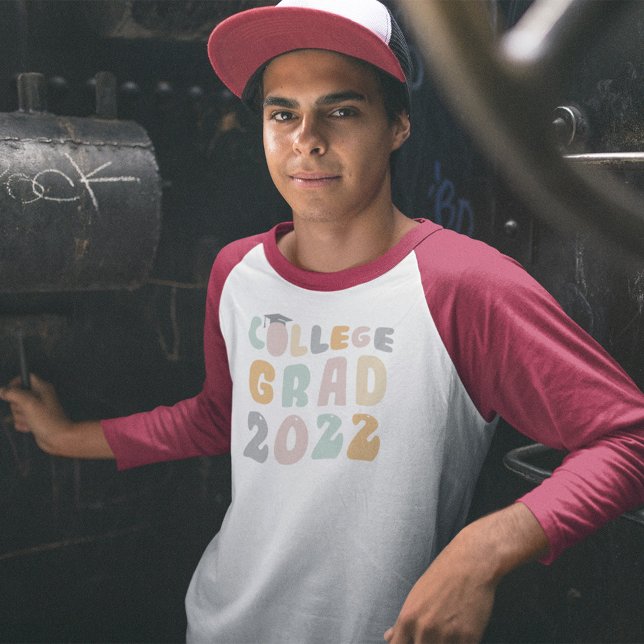 Grad 2022 Senior Class Custom College Graduate T-Shirt (Creator Uploaded)