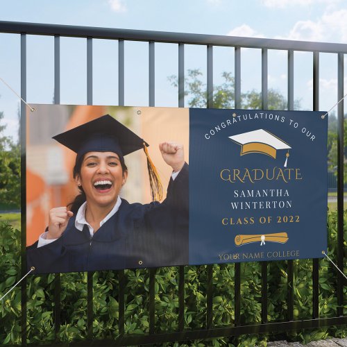 Grad 2024 Graduation Photo Banner