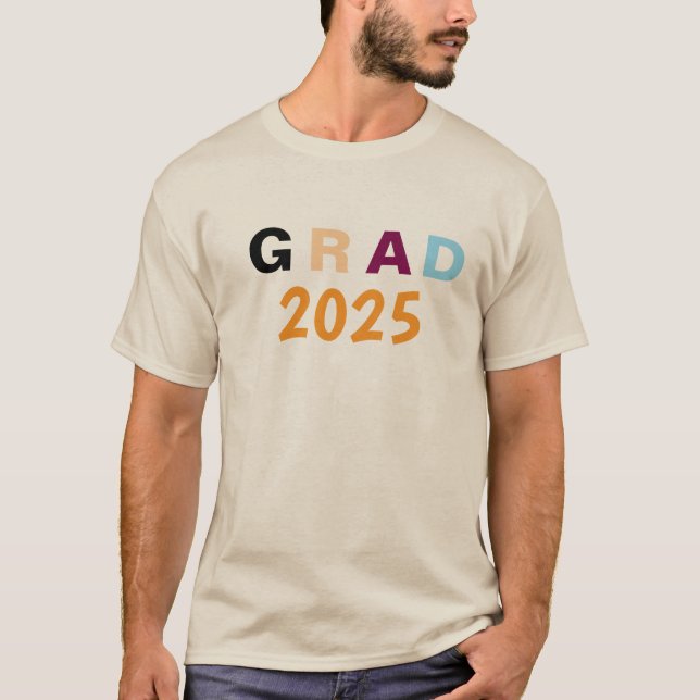 GRAD 2025 T-Shirt (Front)