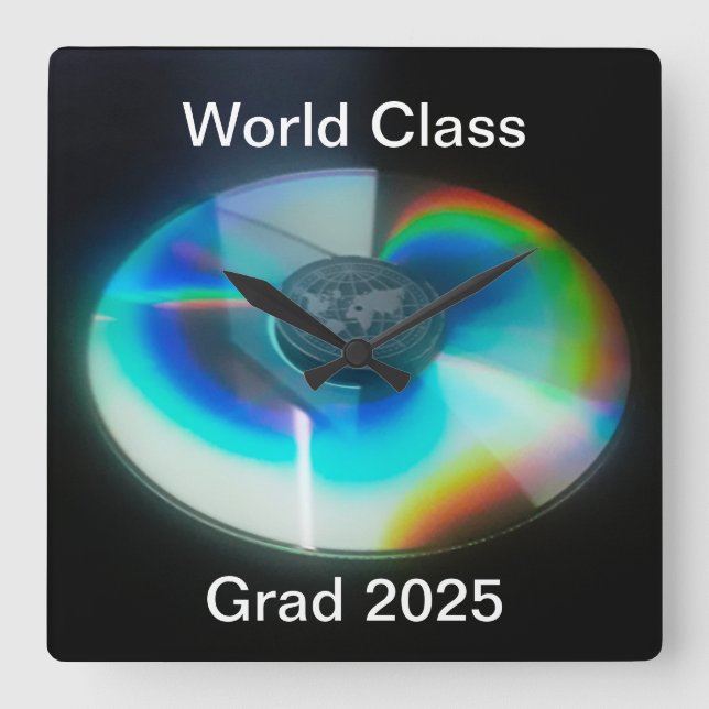 Grad 2025 Wall Clock (Front)