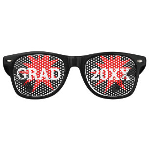 GRAD 20XX retro Shades / Fun Party Sunglasses