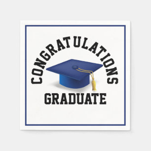 Grad Bash Essentials: Celebrate in Style! Napkins