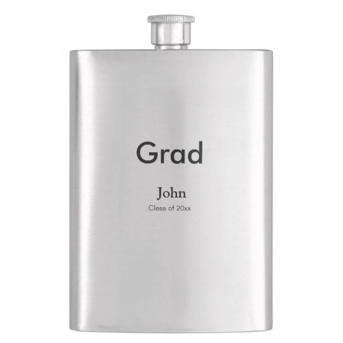 grad boy add name congrats date year text flask