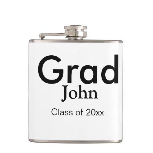 grad boy add name congrats date year text flask
