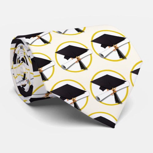 Grad Cap and Diploma Graduation