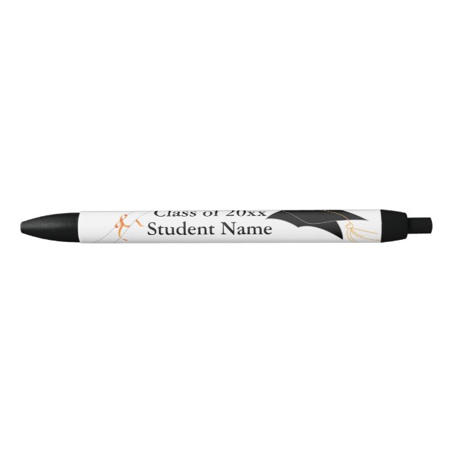 Grad Cap and Diploma Graduation Pen (Front)