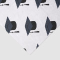 Grad Cap and Tassel (Black) Graduation Tissue Paper | Zazzle