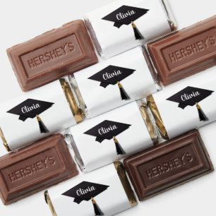 Grad Cap and Tassel Graduation Hershey's Miniatures