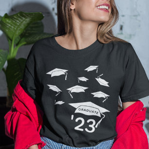 Grad Cap Confetti Class of '26 Graduate T-Shirt