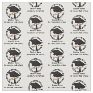 Grad Cap Diploma Class of 2025 Graduation Fabric