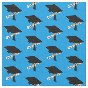 Grad Cap Diploma Class of 2025 Graduation Fabric