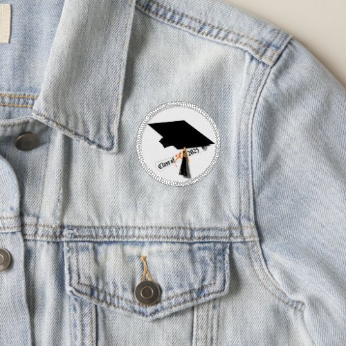 Grad Cap Diploma Class of 2025 Graduation Patch