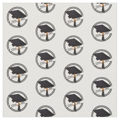 Grad Cap Diploma Class of 2026 Graduation Fabric