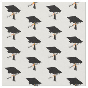 Grad Cap Diploma Class of 2026 Graduation Fabric