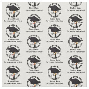 Grad Cap Diploma Class of 2026 Graduation Fabric