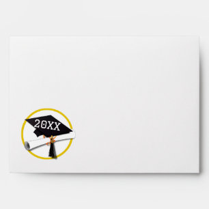Grad Cap Diploma Graduation Envelope