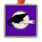 Grad Cap Tilt w/ School Colors Purple And Gold