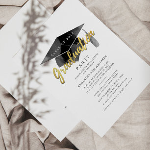 Grad Class 2025 Graduation Party Invitation