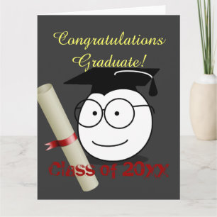 Grad Class Fancy Personalize Name Love Destiny Card