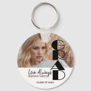 Grad - Class of 20XX - DIY Photo Keychain