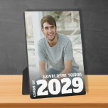 Grad Class of Tabletop Photo Plaque<br><div class="desc">Your favorite graduate photo, name and graduation class of 2021, or any year, put directly on a hardboard panel for a stunningly crisp image with an easy wipe clean surface and a built-in easel. Great as a gift or to display your favorite photo in your home. TIP: If using square...</div>