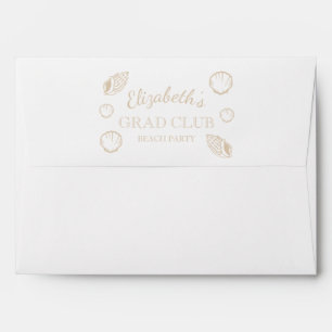 Grad Club Beach Party Envelope