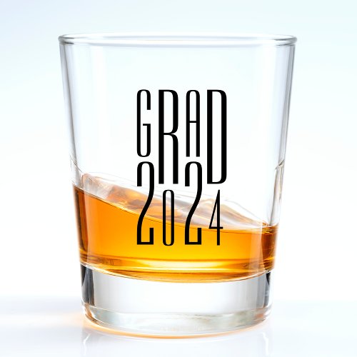 Grad College High School Senior Graduation Shot Glass
