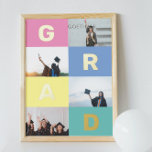 GRAD COLOR BLOCKS MULTI Photo graduatioN Foil Prints<br><div class="desc">GRAD COLOR BLOCKS MULTI Photo graduatioN Foil Prints</div>