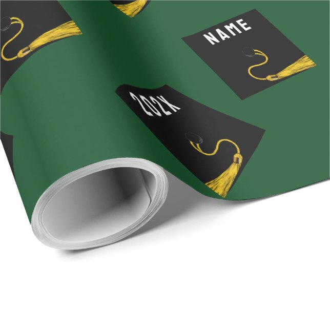 Grad Gift Wrapping Paper (Roll Corner)