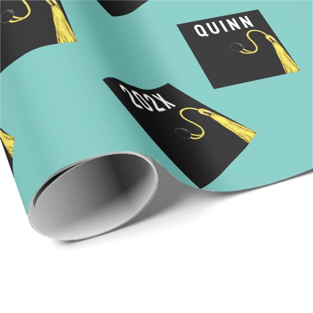 Grad Gift Wrapping Paper (Roll Corner)