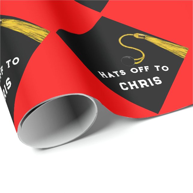 Grad Gift Wrapping Paper (Roll Corner)
