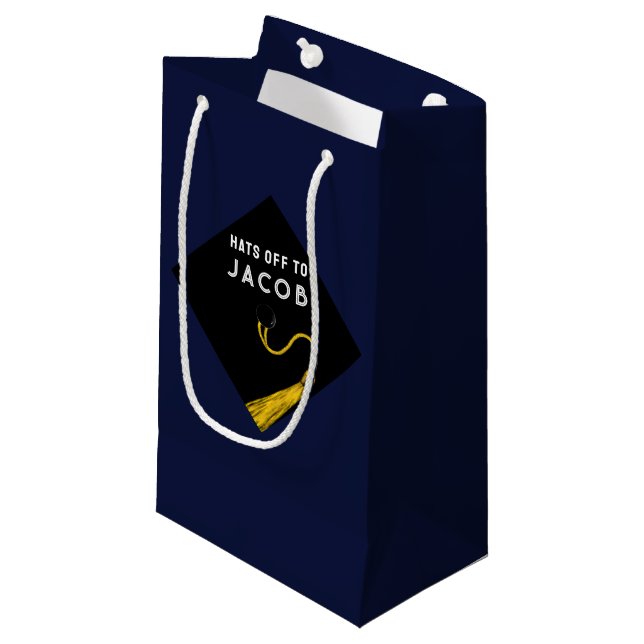 Grad Graduation Medium Gift Bag (Front Angled)