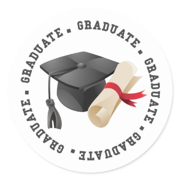 Grad Hat and Degree Stickers