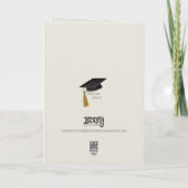 GRAD Inspirivity Modern Fun Graduation Card (Back)