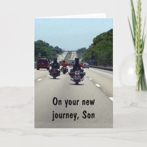 GRAD_ON YOUR NEW JOURNEY SON FROM SINGLE PARENT CARD