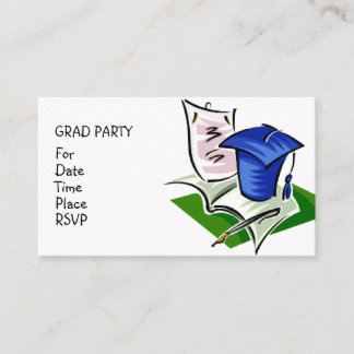 GRAD PARTY - Customize Enclosure Card
