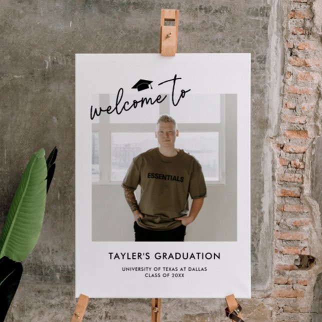 Grad Party Decorations Graduation Welcome Sign (Creator Uploaded)