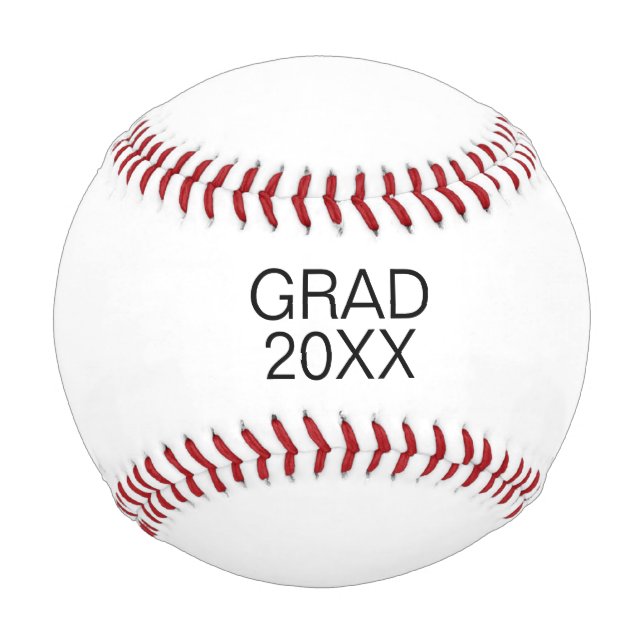 Grad Personalized Graduate Year Baseball (Front)