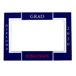 Grad Personalized Name Magnetic Frame