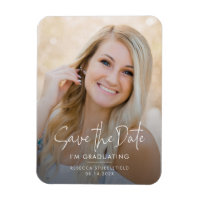 Grad Photo 2026 Save the Date Graduation