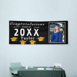 Grad Photo Banner - Personalized Congrats Custom