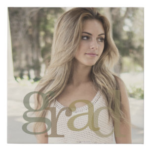 Grad Photo Faux Canvas Print