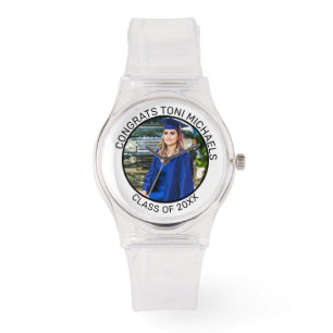 Grad Photo Watch - Personalized Custom Gift