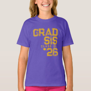 Grad Sis   Class of 2026 T-Shirt
