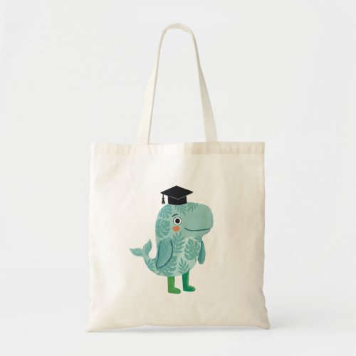 Grad Whales Tropical Tote Bag