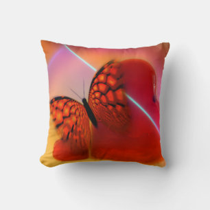 Grade A Cotton Throw Pillow/Butterfly Pillow