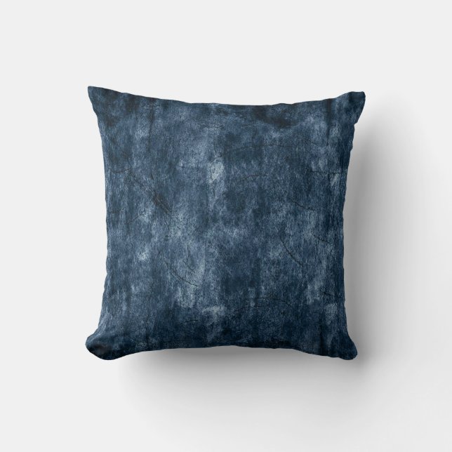 Grade A Cotton Throw Pillow/Denim Pillow (Front)