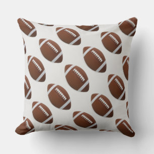 Grade A Cotton Throw Pillow/Football Pillow