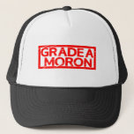 Grade A Moron Stamp Trucker Hat