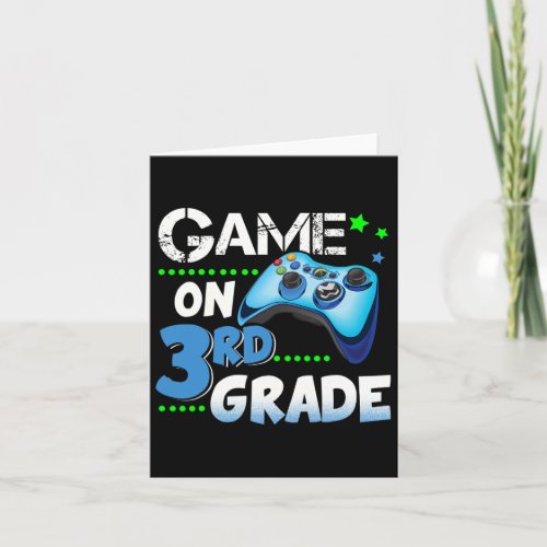 Grade Fun Game On 3rd Grade Gift  Card